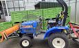  Tractor TM 3160 met sneeuwschuif en weidebloter 