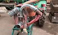 Tractor met pomp