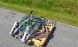 Portaaltractor met werktuigen