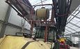 Tractor met spuit