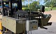 Ontklistermachine met onderband