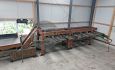 Sorteermachine met opvoerelevator
