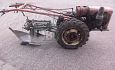 Tractor met ploeg