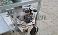 Topmachine voor gewas