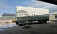 Dichte aanhangwagen met klep