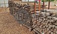 Houten palen