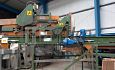 Ontklistermachine met rollenreiniger