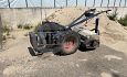 Tractor met hakselaar
