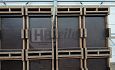 Droogwanden, 2 breed, 4 hoog