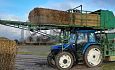 Strodekmachine met strodak
