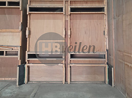 Droogwand, 2 breed, 4 hoog