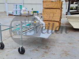 Topmachine voor gewas