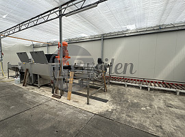 Automatisch fust wasstraat