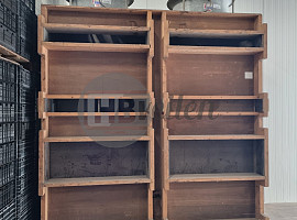 Droogwand, 2 breed, 4 hoog