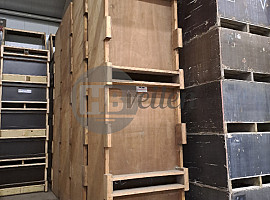 Droogwanden, 1 breed, 6 hoog
