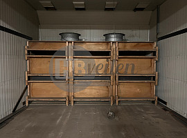 Droogwand, 3 breed, 3 hoog