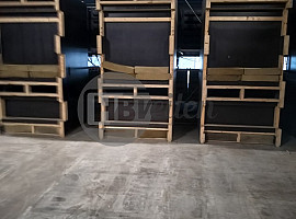 Droogwand, 1 breed, 4 hoog