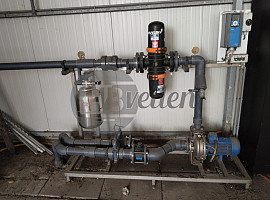 Waterpomp met frequentie regelaar