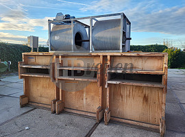 Droogwand, 3 breed, 2 hoog