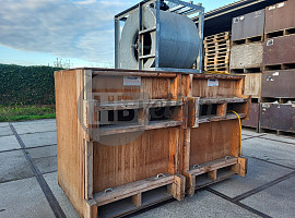 Droogwand, 2 breed, 2 hoog