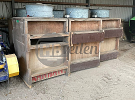 Droogwand, 1 breed, 2 hoog