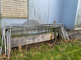 Tunnelbogen met doek