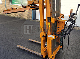 Hefmast met kistenklem