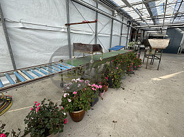 Duwband met rollenbaan