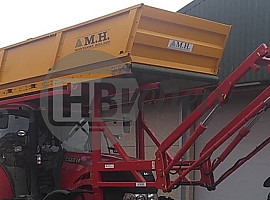 Plantdak met voorlader