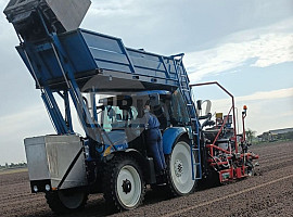 Plantmachine en plantdak (1.80)
