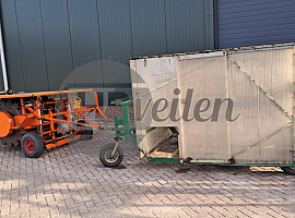 Overschietmachine met plantkar (1.50)