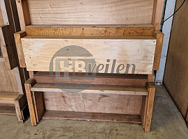 Droogwand, 1 breed, 2 hoog