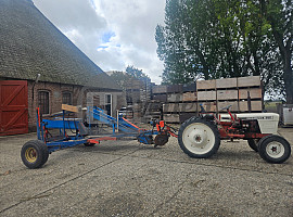 Tracor met Rooimachine