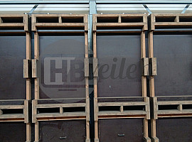 Droogwanden, 2 breed, 4 hoog