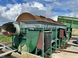 Bunker met spoelmachine