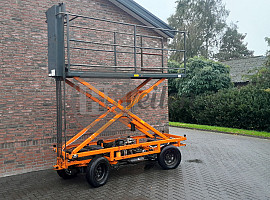 Hoogwerker met dieselmotor