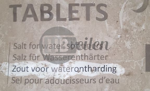 Zout tabletten