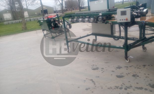 Ontbolmachine met verenkelaar