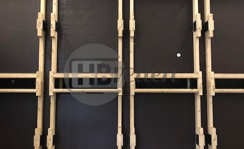 Droogwanden, 2 Breed, 5 Hoog