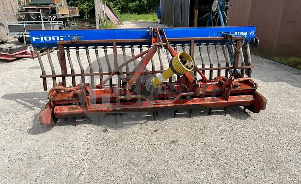 Rotoreg met zaaimachine