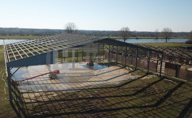 Staalconstructie / Hangar 