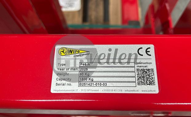 Palletdrager (NIEUW)