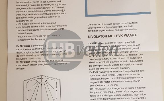 Plafondventilatoren