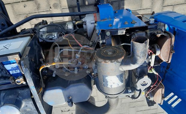 Tractor met compressor