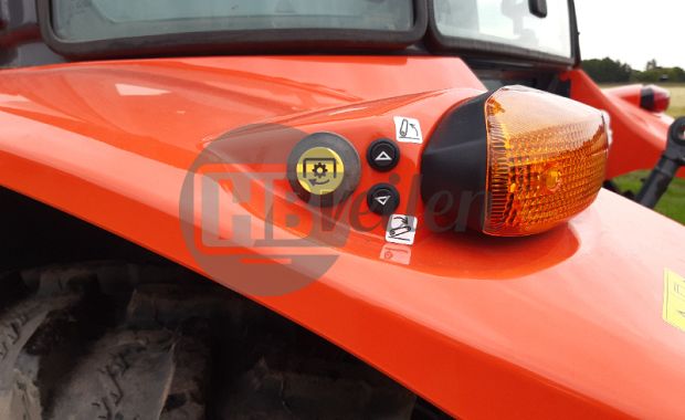Tractor met voorlader