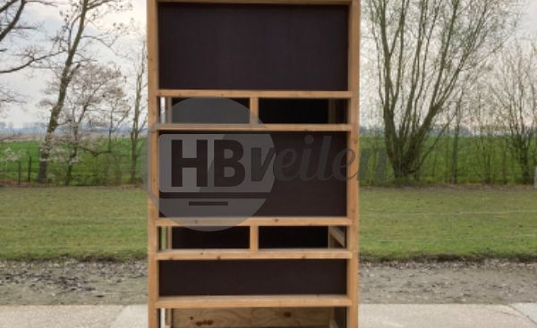 Droogwand, 1 Breed, 4 Hoog