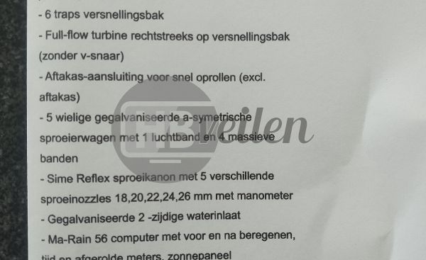 Beregeningshaspel (Nieuw)