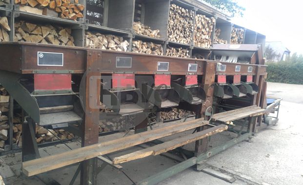 Sorteermachine met elevator