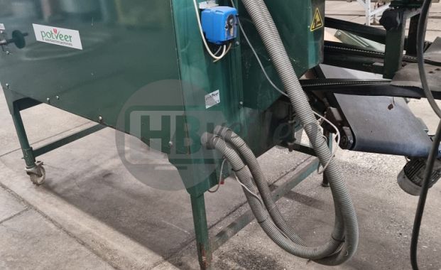 Ontbolmachine met verenkelaar