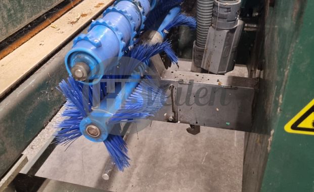 Ontbolmachine met verenkelaar